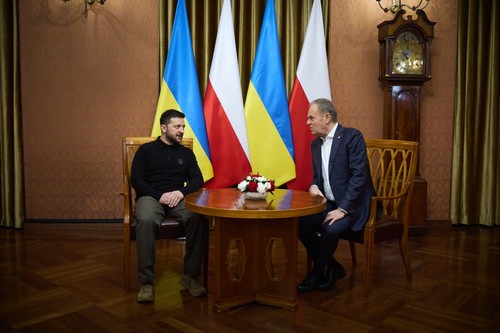 Зеленський у середу прибуде в Люблін, де зустрінеться з Туском, - ЗМІ